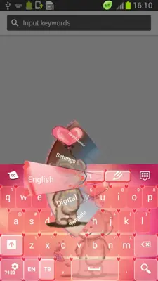 Teddy Bear Keyboard android App screenshot 2